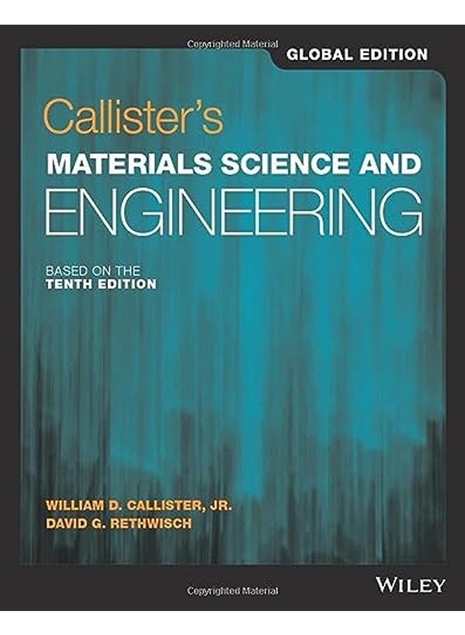 Callisters Materials Science And Engineering